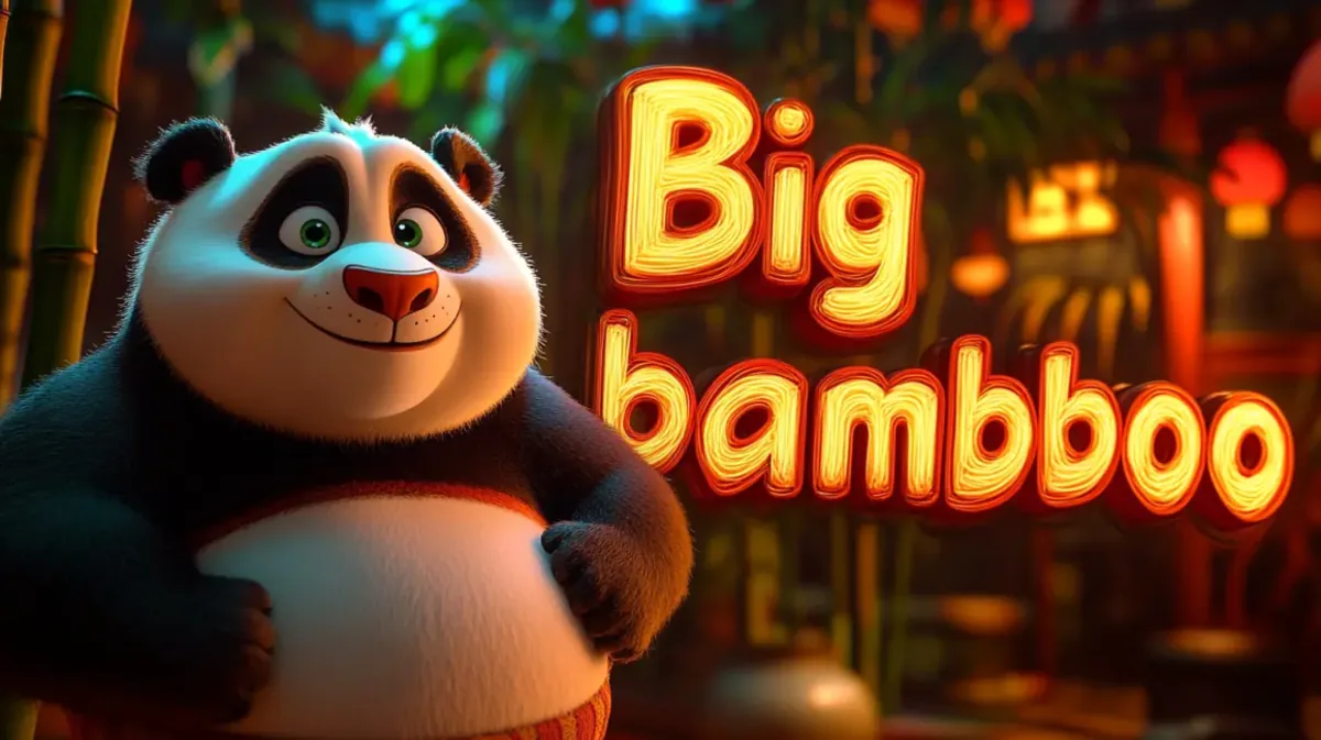 A tela de um celular mostrando o jogo de caça-níqueis Big Bass, com um peixe pescador antropomórfico segurando uma vara de pescar em um cenário subaquático.